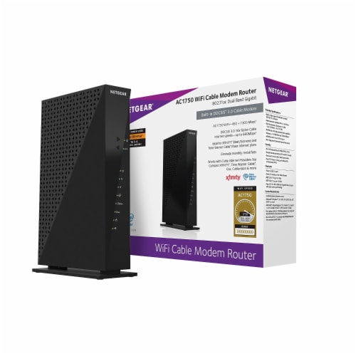 NETGEAR C6300-100NAS Dual Band Wireless and Perspective: front