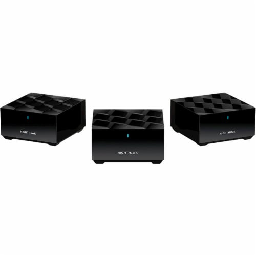 NETGEAR Nighthawk MK63S Mesh WiFi 6 System Perspective: front