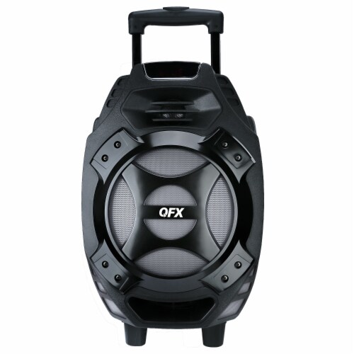 QFX 8 Inch Portable Rechargeable Bluetooth Party Speaker with