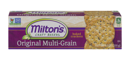 Milton's Craft Bakers Original Multi-Grain Crackers Perspective: front