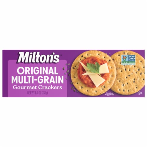 Milton's Craft Bakers® Original Multi-Grain Crackers Perspective: front