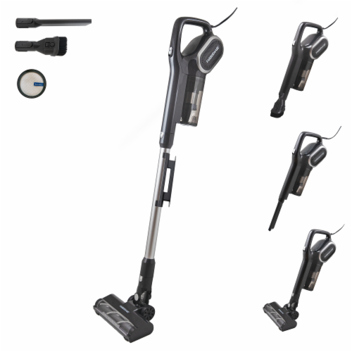 Farberware Classic Stick Vacuum Cleaner, Powerful Suction and Lighted Motor Brush for Carpet Perspective: front
