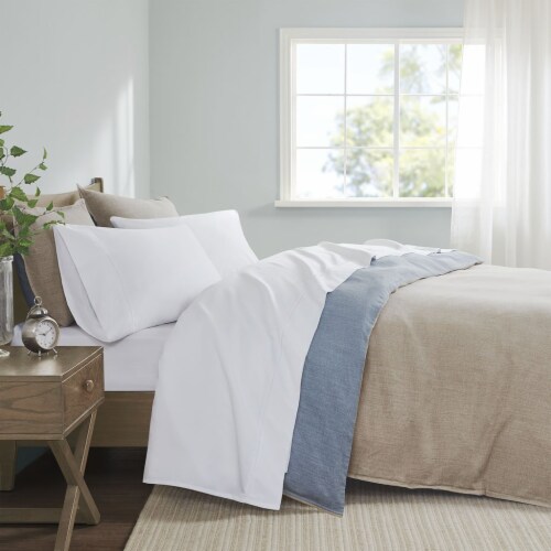 Gracie Mills Pima Cotton Sheet Set White King, King - Kroger