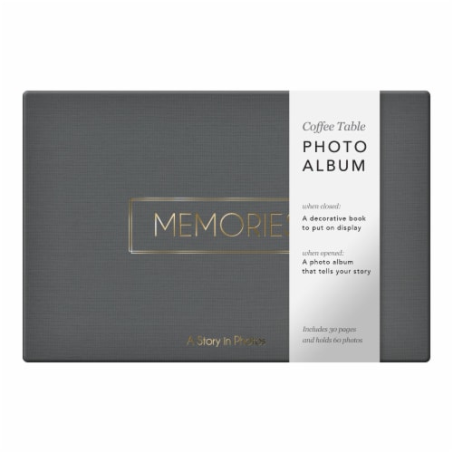 New View Coffee Table Memories Photo Album Perspective: front