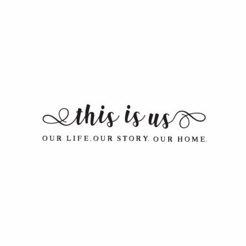 New View This is Us Decal Perspective: front