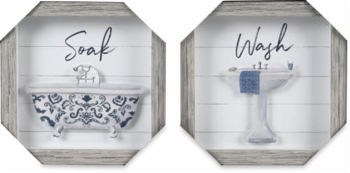 New View Bath Shadow Box Set Perspective: front