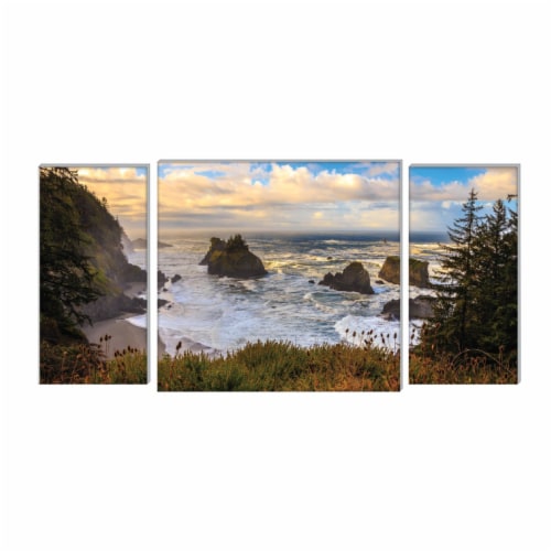 New View Coastal Set Wall Art Perspective: front