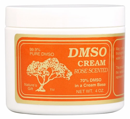 DMSO Cream Rose Scented Cream, 4 oz - Smith's Food and Drug