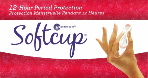Instead 12 Hour Feminine Protection Softcup Perspective: front