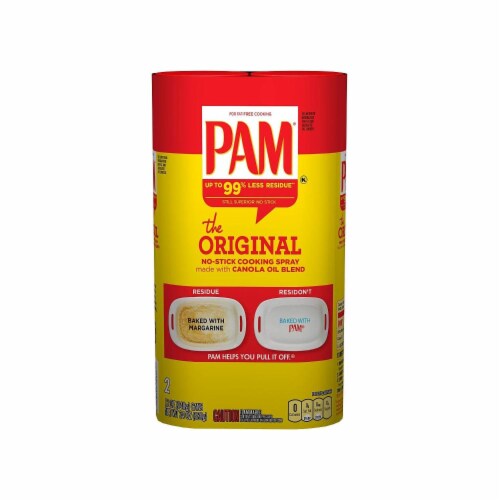 PAM Original Cooking Spray, Canola Oil Nonstick Cooking & Baking