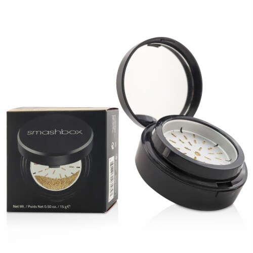 Smashbox Halo Hydrating Perfecting Powder Medium Foundation Perspective: front