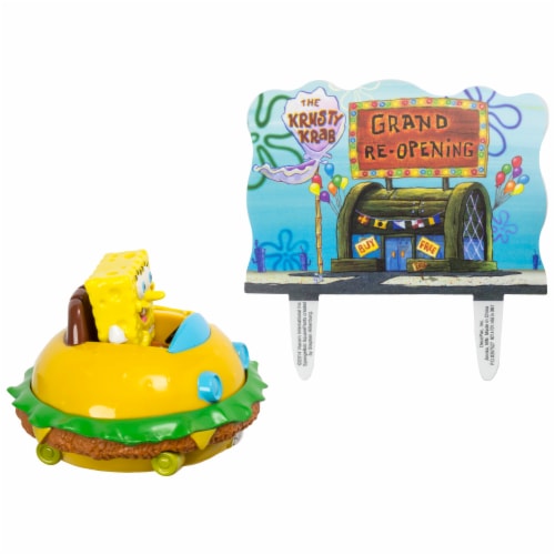 DecoPac Spongebob Squarepants Cake Decoration Perspective: front