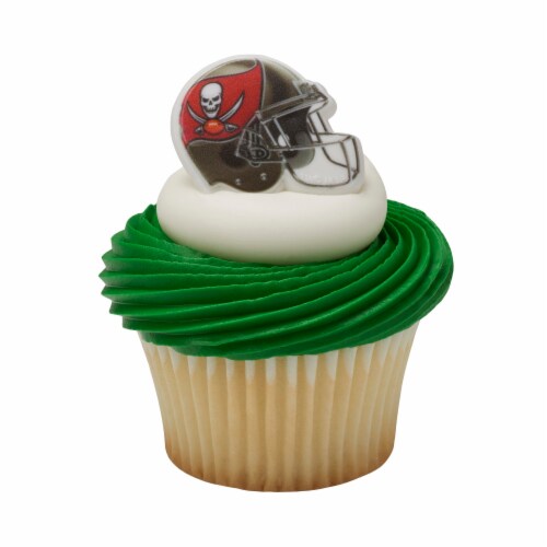 DecoPac NFL Tampa Bay Buccaneers Helmet Ring Cake Decorations Perspective: front