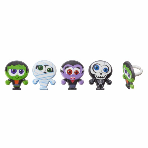 DecoPac Classic Monster Ring Assorted Cake Toppers Perspective: front