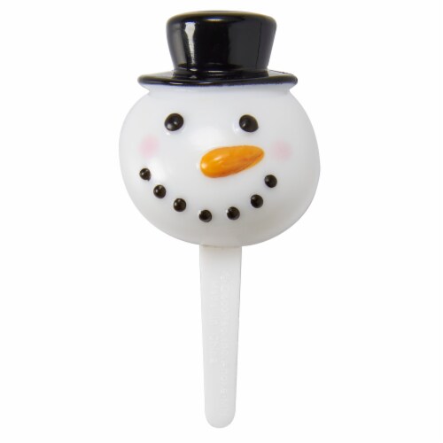 DecoPac 3D Snowman DecoPics Cake Decorations Perspective: front