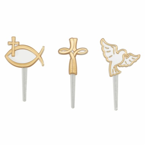 DecoPac Spiritual Icons Cake Decorations Perspective: front