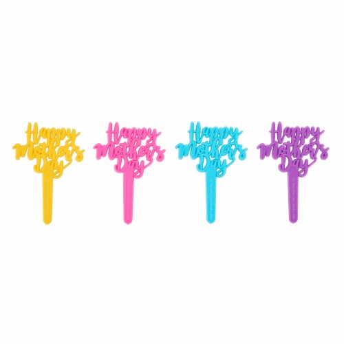 DecoPac Happy Mother's Day Cake Decorations Perspective: front