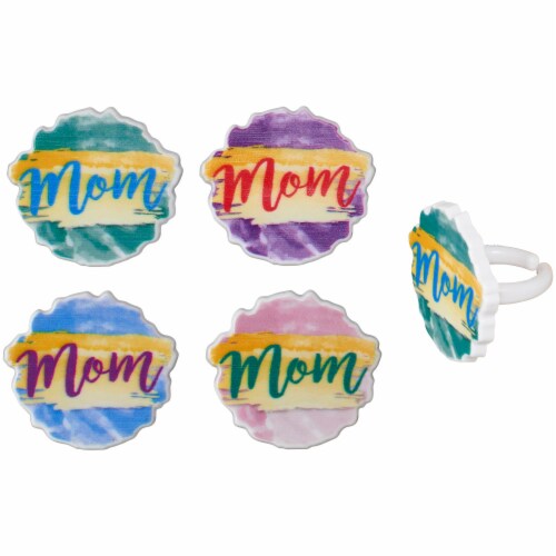 DecoPac Watermelon Mom Ring Cake Decorations Perspective: front