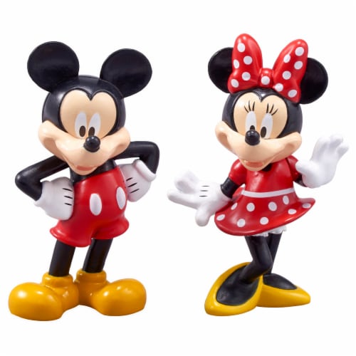 DecoPac Mickey & Minnie Mouse Cake Decorations Perspective: front