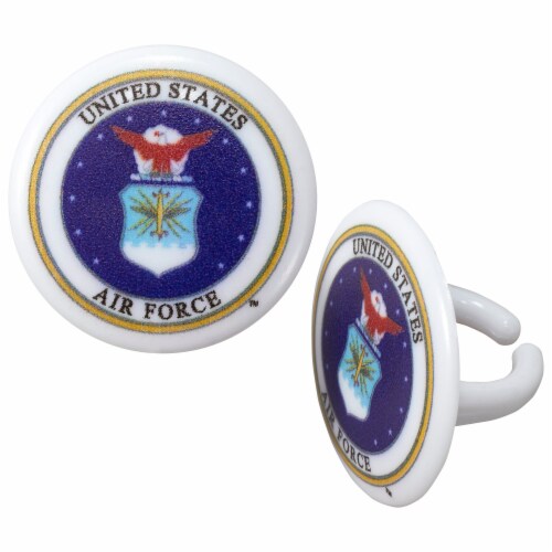 DecoPac US Air Force Cake Rings Assortment Perspective: front