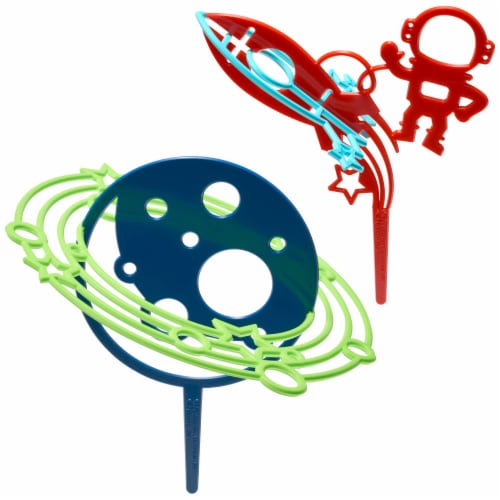 DecoPac Space Explorer Cake Decoration Kit Perspective: front