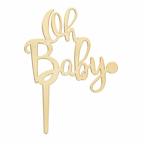 DecoPac Oh Baby Cake Decorations Perspective: front