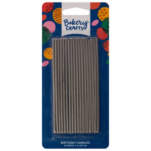 Bakery® Crafts Sparkle Birthday Candle Perspective: front
