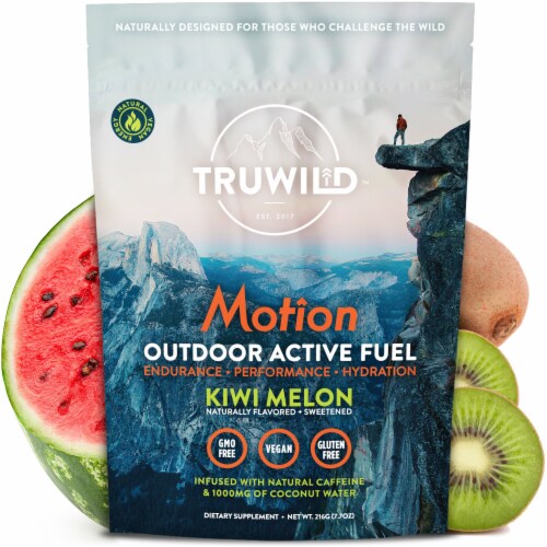 Motion - All Natural Pre Workout Powder Drink Mix for Men and Women - No Crash or Jitters Perspective: front