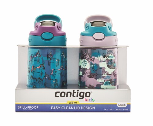 Contigo Water Bottle, 24 oz., Smoke/Gray JKH100A01