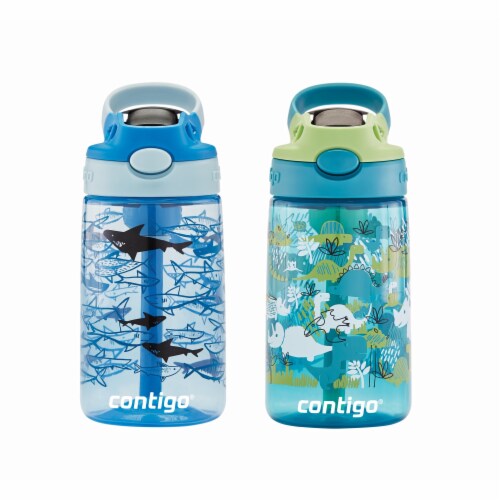 Contigo Cleanable Dinosaur & Shark Water Bottle, 1 ct - Kroger