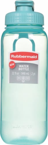 Rubbermaid Essentials 32oz Blue Plastic Water Bottle with Chug and