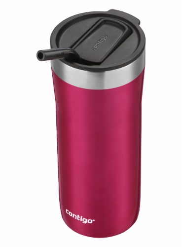 Contigo® Streeterville Stainless Steel Straw Tumbler - Dragon Perspective: front
