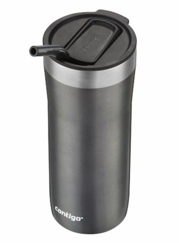Contigo® Streeterville Stainless Steel Straw Tumbler - Sake Perspective: front
