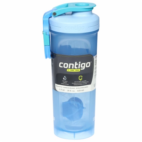 Contigo® Shake & Go 2.0 Mixer Bottle - Glacier Perspective: front