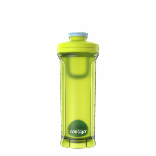 Contigo Shake & Go Fit 2.0 Bolt Blue Poppy Perspective: front