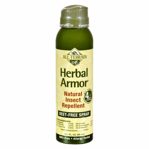 All Terrain - Herbal Armor Natural Insect Repellent - Continuous Spray - 3 oz Perspective: front