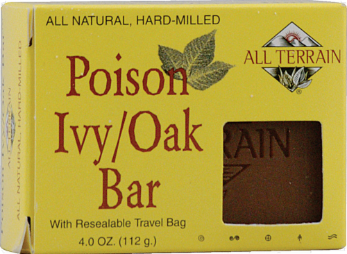 All Terrain Poison Ivy Oak Bar Soap Perspective: front