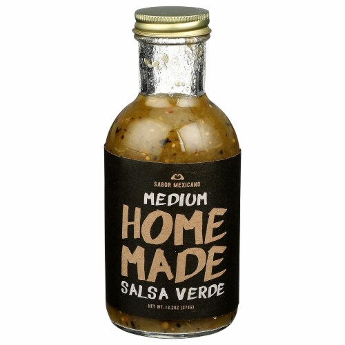 SABOR MEXICANO Homemade Salsa Verde – 13.2oz Perspective: front