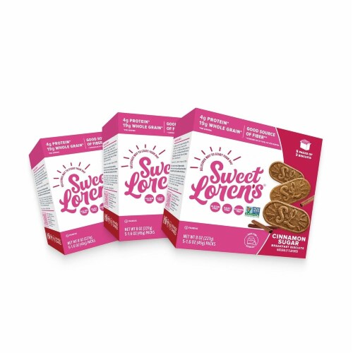 Sweet Loren's Vegan Breakfast Biscuits (3 Pack) Perspective: front