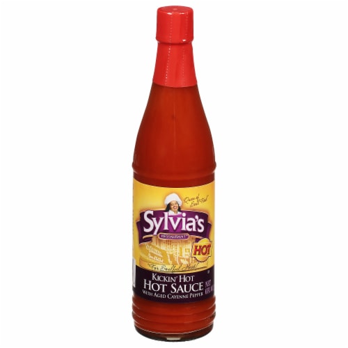 Sylvia's Restaurat™ Kickin' Hot Sauce Perspective: front