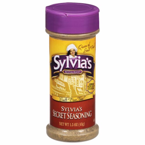 Sylvia's Secret Seasoning Perspective: front