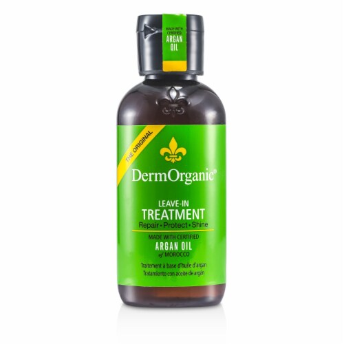 DermOrganic Leave-In Treatment Argan Oil Perspective: front