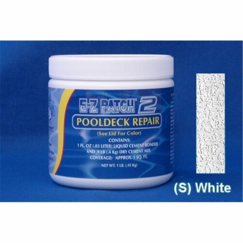 E-Z Products EZP-138 10 Lbs White Sanded Pool Tile Grout Repair