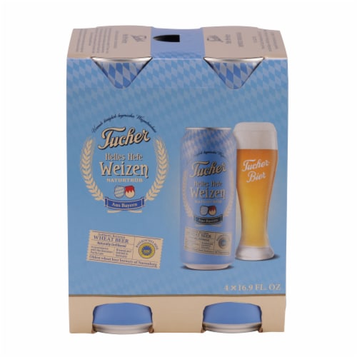 Tucher Brewery Helles Hefe Weizen Perspective: front