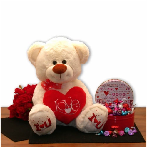 Ghirardelli Treats Chocolate Tower - valentines day candy - valentines day gifts Perspective: front