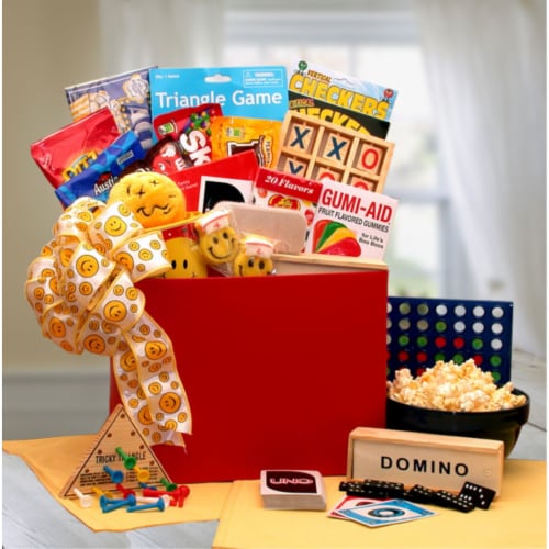 A Smile A Day Get Well Gift Box Perspective: front