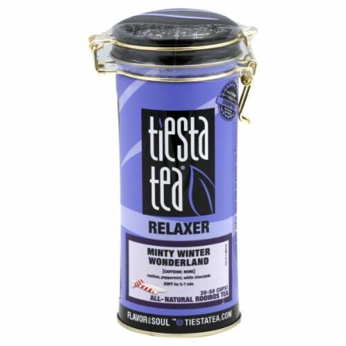 Tiesta Tea Relaxer Minty Winter Wonderland Perspective: front