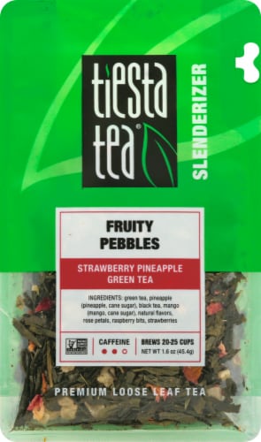 Tiesta Tea Slenderizer Fruity Pebbles Tea Perspective: front