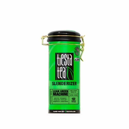 Tiesta Tea Slenderizer Lean Green Machine Tea Perspective: front