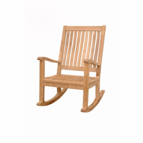 Anderson Teak CHR-101 Del-Amo Rocking Armchair Perspective: front